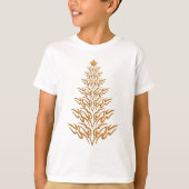 T-shirt Chemise stylée Arbre de Noël (Devant)