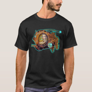 T-shirt Chemise submersible de steampunk de lotte de mer