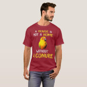 T-shirt Chemise Sun Conure Une Maison Sans Perroquet (Devant entier)