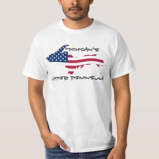 T-shirt Chemise supérieure de drapeau de la péninsule du (Devant)