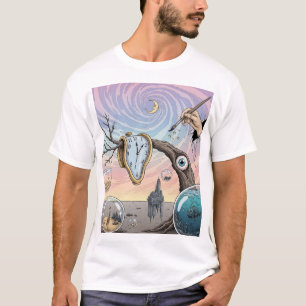 T-shirt Chemise Surrealiste – Fantaisie Abstraite Onirique