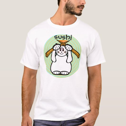 T-shirt Chemise Sushi - (Devant)