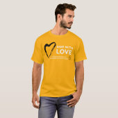 T-shirt Chemise SWL coupe simple homme (Devant entier)