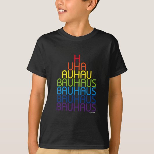 T-shirt Chemise T Bauhaus pour enfants (Devant)