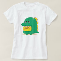 Chemise T Costume Dinosaure Porte-Poussins