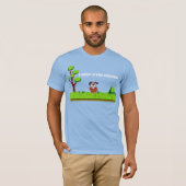 T-shirt Chemise T Dog Rire (Devant entier)