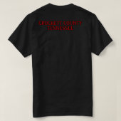T-shirt Chemise T du comté de Crockett (Design dos)