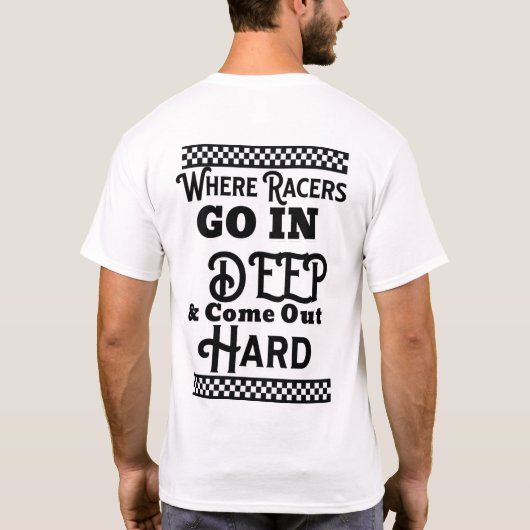 T-shirt Chemise T En Blanc (Dos)