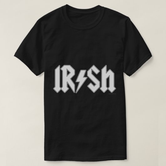 T-shirt Chemise T Essential ACDC irlandaise (Design devant)