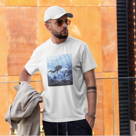 T-shirt Chemise T évolutive de forme dissoute