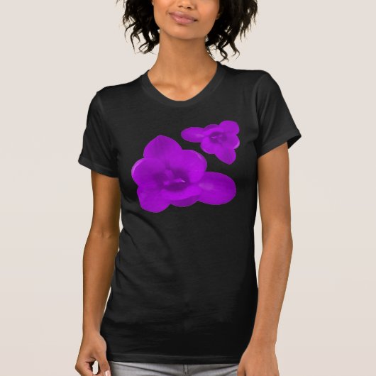 T-shirt Chemise T Femme Crocus Violet (Devant)