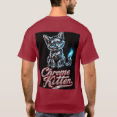 T-shirt Chemise T Kitten Chrome (Dos)