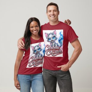 T-shirt Chemise T Kitten Chrome