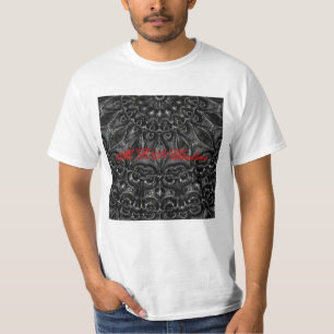 T-shirt Chemise T Mandala Charbon