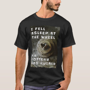 T-shirt Chemise T Poterie Drôle