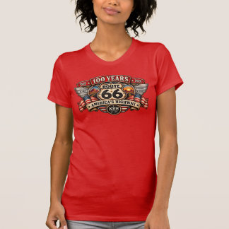 T-shirt Chemise T pour femmes Chicago Route 66 Windy City