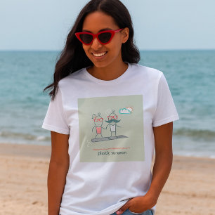 T-shirt Chemise T pour femmes Chirurgien plasticien