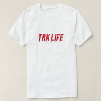 T-SHIRT CHEMISE T.R.K ROUGE LOGO DRIPPY
