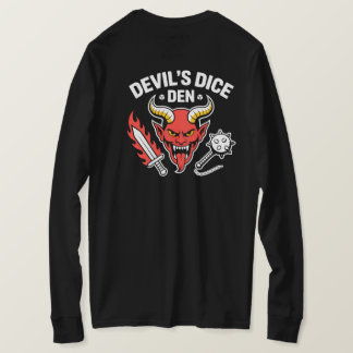 T-shirt Chemise T‑Shirt de Gamer RPG Devil’s Dice Den – Tê
