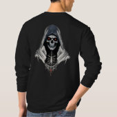 T-shirt "Chemise T-T à manches longues pour faucheuse Grim (Dos)