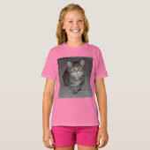 T-shirt Chemise Tabby Kitten (Devant entier)