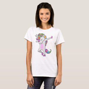 T-shirt Chemise tamponnante fraîche de licorne