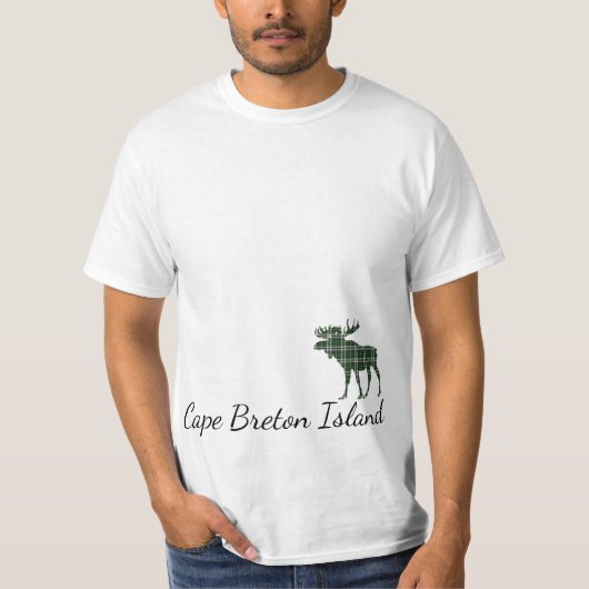 T-shirt Chemise tartane du Cap-Breton en plaid (Devant)