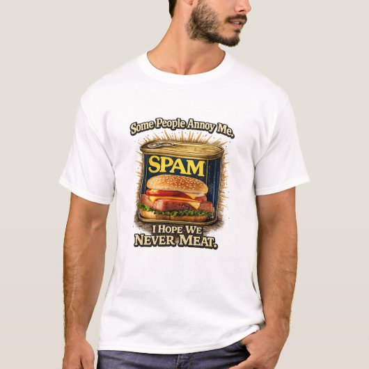 T-shirt Chemise Tee Spam (Devant)