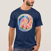 Chemise teinte par cravate de signe de paix