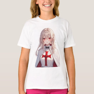 T-shirt Chemise Templier Anime Fille