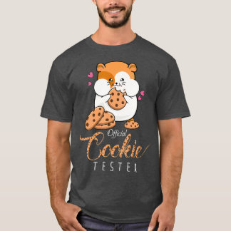T-shirt Chemise Tester Cookie Funny Mignonne Hamster