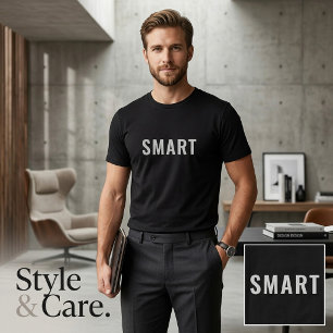 T-shirt Chemise Texte Intelligent Modifiable Classique Con