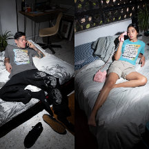 Chemise texto amusante, screenshots chemise