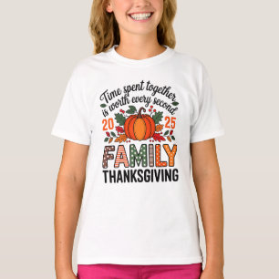 T-shirt Chemise Thanksgiving 2025   Turquie modifiable