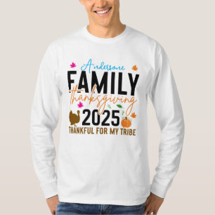 T-shirt Chemise Thanksgiving 2025   Turquie modifiable