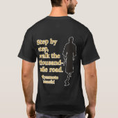 T-shirt chemise Thousand Mile Silence (Dos)
