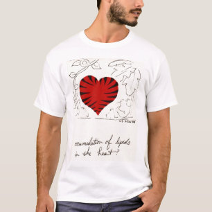 T-shirt Chemise Tigre-Rayée de coeur