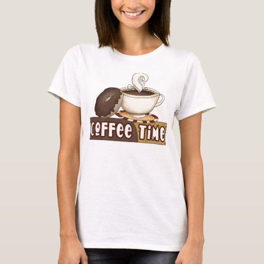 T-shirt Chemise Time Café (Devant)