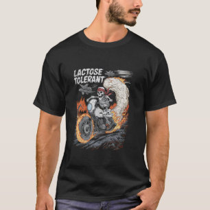 T-shirt Chemise Tolérante au lactose Hommes Femmes Mème Dr