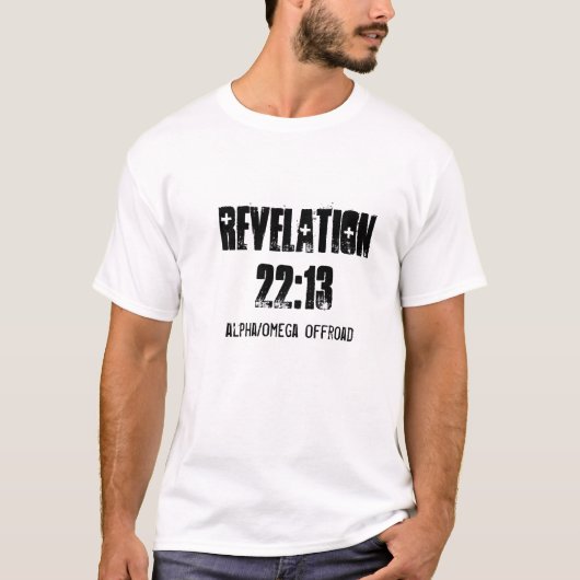 T-shirt Chemise tous terrains de RÉVÉLATION d'alpha/Omega (Devant)