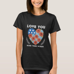 T-shirt chemise tri-blend pour la Saint-Valentin