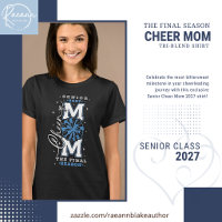Chemise Tri-Blend pour Maman de Cheerleader Senior