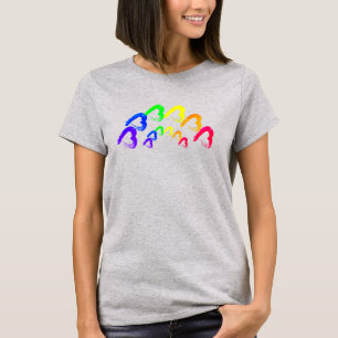 T-shirt Chemise Tri-Blend RainbowHearts