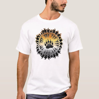 T-shirt Chemise tribale de patte de fierté d'ours