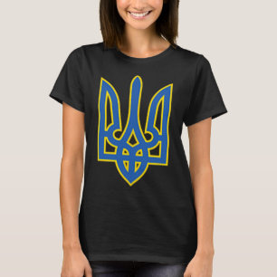 T-shirt Chemise Trident ukrainienne Tryzub Armée ukrainien