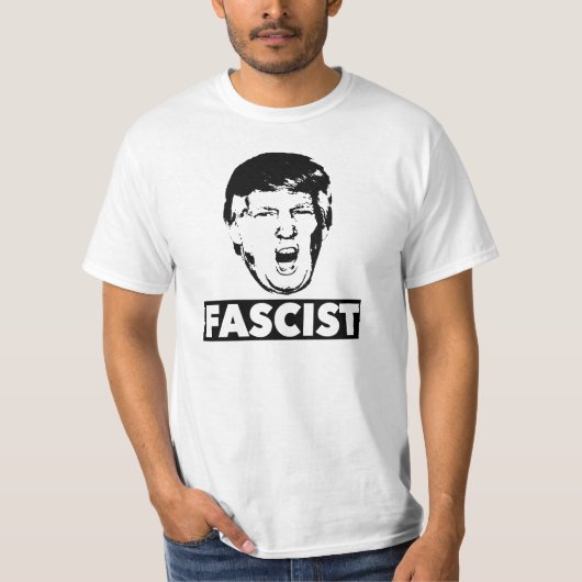 T-shirt Chemise Trump Fasciste (Devant)
