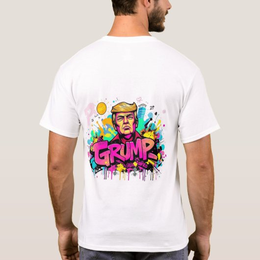 T-shirt Chemise Trump McDonalds (Dos)