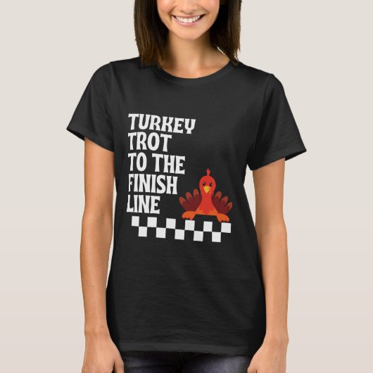 T-shirt Chemise Turquie Trot Runner | Marathon de Thanksgi (Devant)