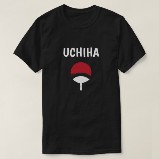 T-shirt chemise Uchiha clan (Design devant)