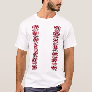 T-shirt Chemise ukrainienne Vyshyvanka brodée